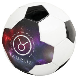 Balón De Fútbol Starfield Taurus Bull Western Zodiac