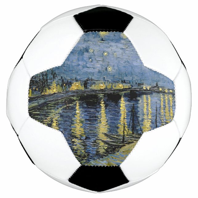 Balón De Fútbol Starry Night Vincent van Gogh (Anverso)