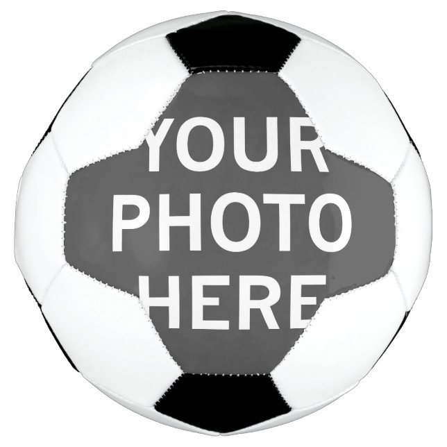 Balón De Fútbol Su foto aquí (Anverso)