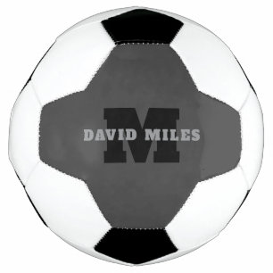 Balón De Fútbol Su nombre o nombre comercial   Gris Masculino Mode