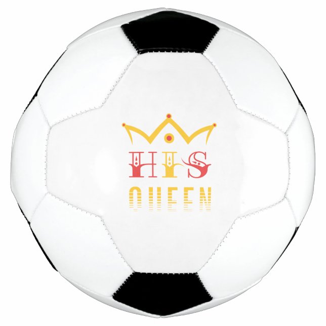 Balón De Fútbol Su Reina (Anverso)