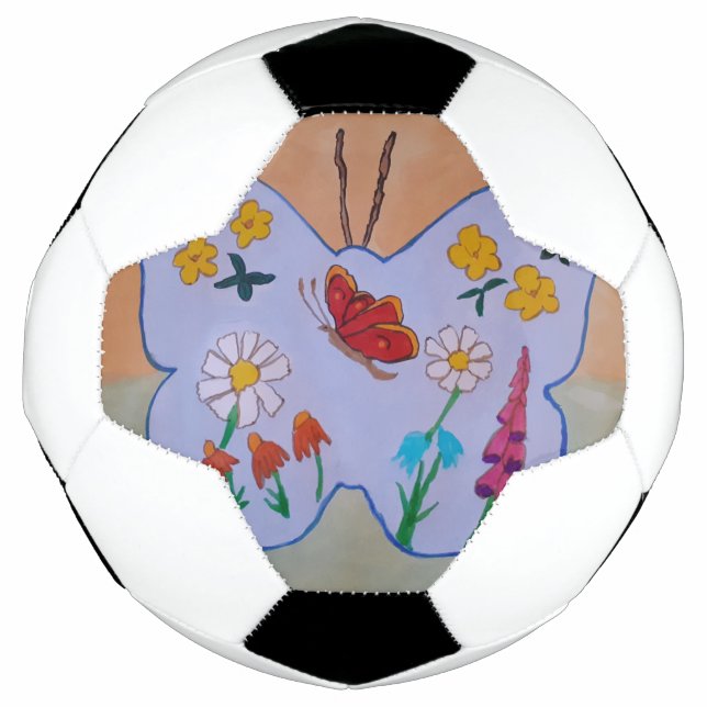 Balón De Fútbol Sueño de mariposa (Anverso)
