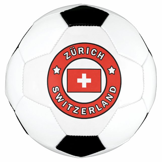Balón De Fútbol Suiza Zürich (Anverso)