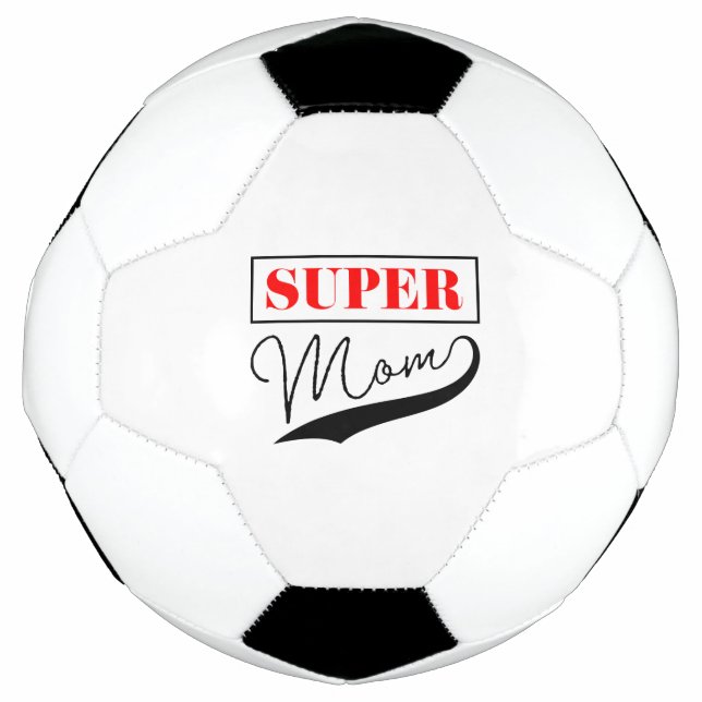 Balón De Fútbol Super Mamá (Anverso)