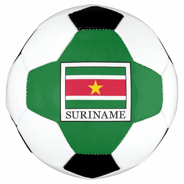 Balón De Fútbol Surinam (Anverso)