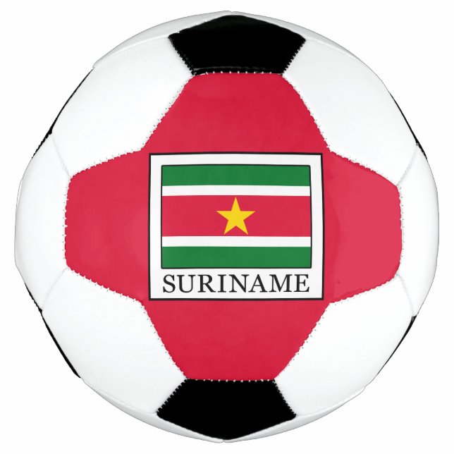 Balón De Fútbol Surinam (Anverso)