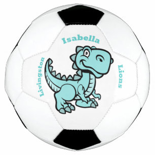 Balón De Fútbol T Rex Soccer Ball - Verde azulado