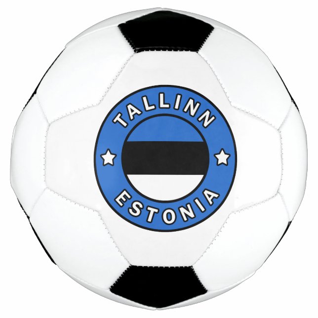 Balón De Fútbol Tallín Estonia (Anverso)