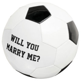 Balón De Fútbol ¿Te casarás conmigo? Boda Propuesta Bola de Fútbol