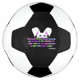 Balón De Fútbol Te Veo, Pascua Bunny Soccer Ball
