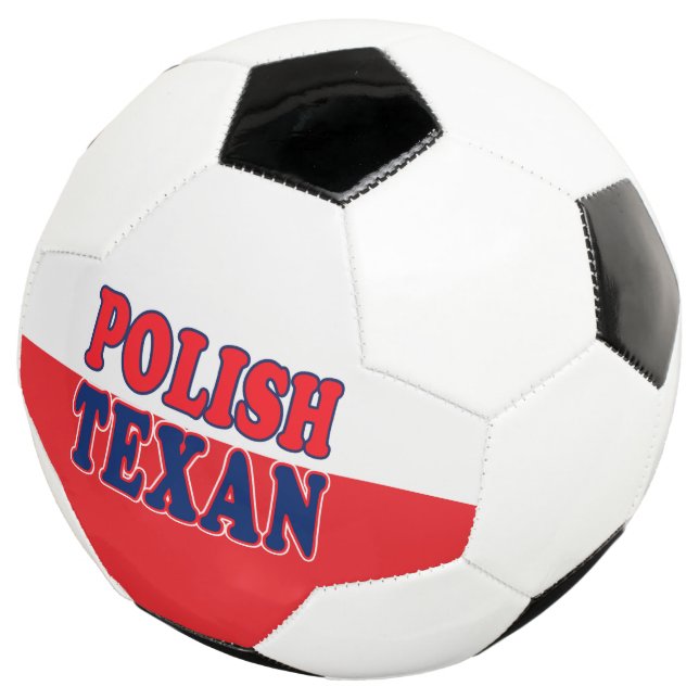 Balón De Fútbol Texano polaco (Tres cuartos)