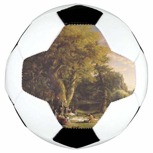 Balón De Fútbol Thomas Cole The Pic-Nic (Anverso)