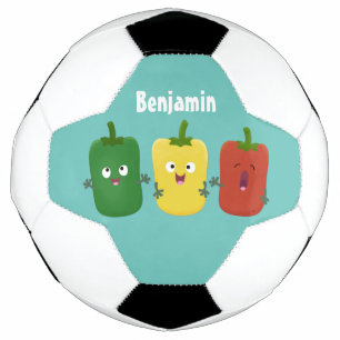 Balón De Fútbol Tía de pimiento picante capsicum trío canto person