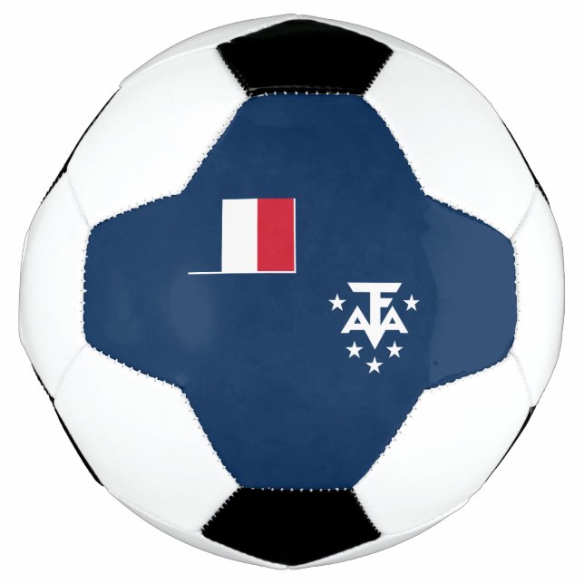 Balón De Fútbol Tierras Australes y Antárticas Francesas (Anverso)
