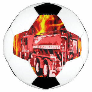Balón De Fútbol Tormenta de bomberos, bola de fútbol