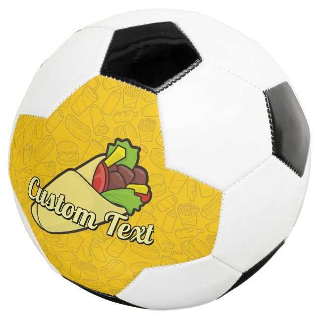 Balón De Fútbol Tortilla Sandwich Wall (Tres cuartos)