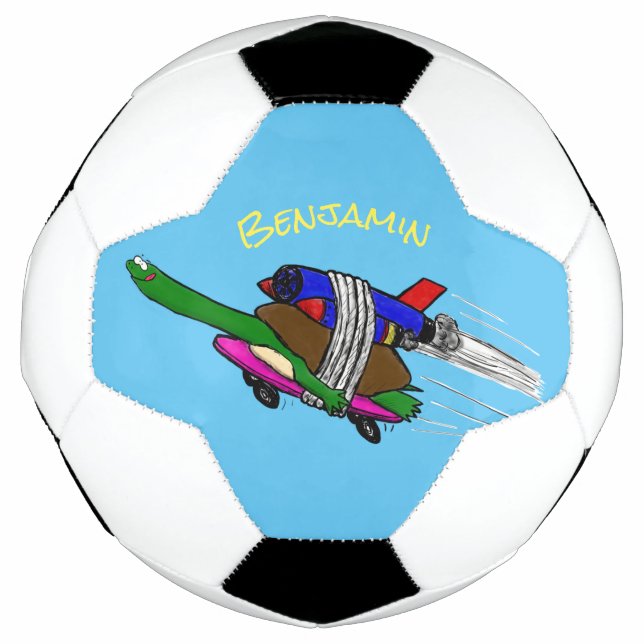 Balón De Fútbol Tortuga voladora (Anverso)