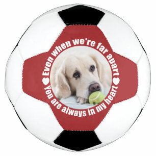 Balón De Fútbol TU FOTO Far Apart Love Fútbol personalizado