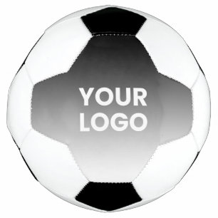 Balón De Fútbol Tu logotipo y gradiente de color editable moderno