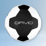 Balón De Fútbol Tu nombre | Texto de Personalizable con estilo Gua<br><div class="desc">Nombre o palabra editable de su elección.</div>