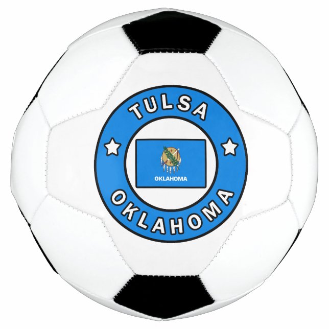 Balón De Fútbol Tulsa Oklahoma (Anverso)