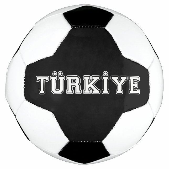 Balón De Fútbol Türkiye (Anverso)