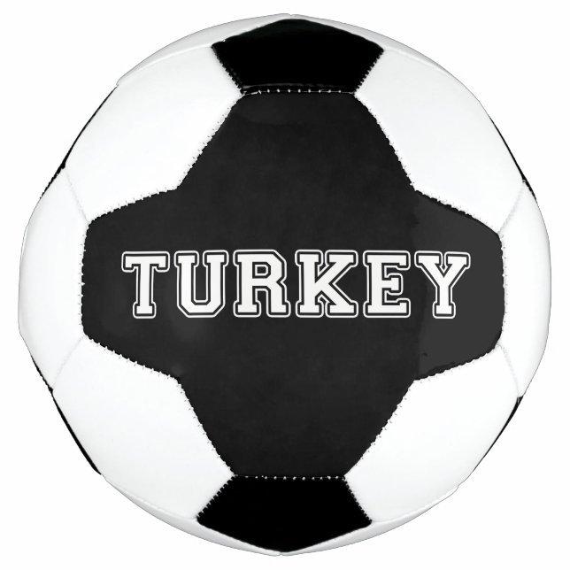 Balón De Fútbol Turquía (Anverso)