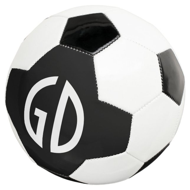 Balón De Fútbol Tus Simplemente Ideas de Monograma 1 (Tres cuartos)