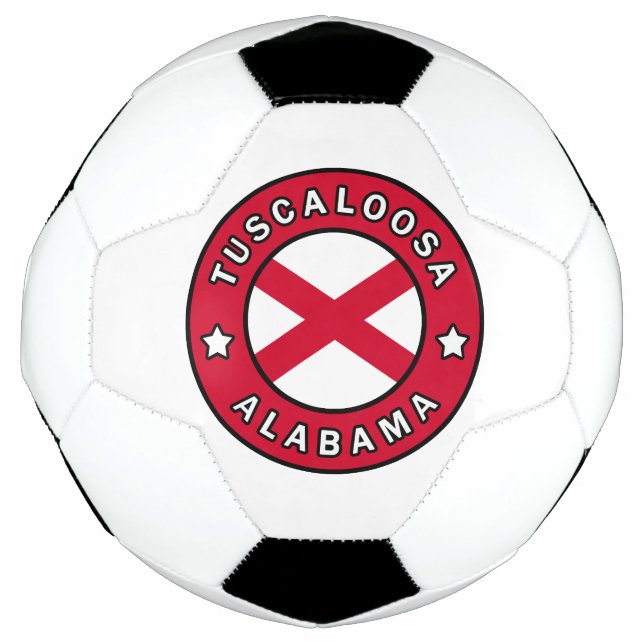 Balón De Fútbol Tuscaloosa Alabama (Anverso)