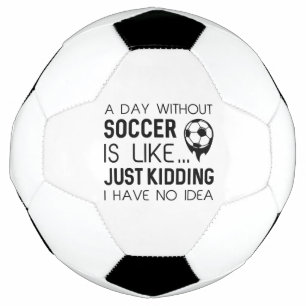 Balón De Fútbol Un día sin fútbol