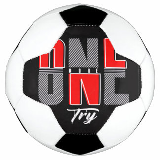 Balón De Fútbol Un Intento Más