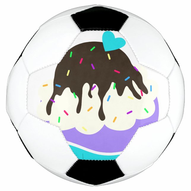 Balón De Fútbol Una copa llena de dulzura (Anverso)