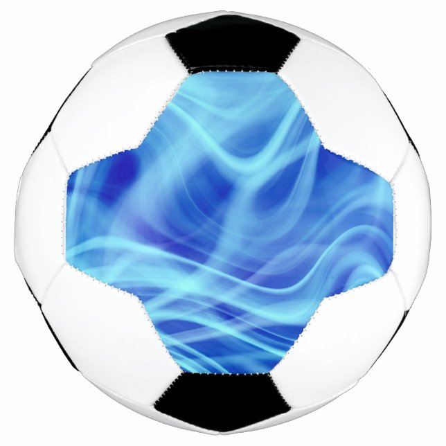 Balón De Fútbol Una niebla azul mística (Anverso)