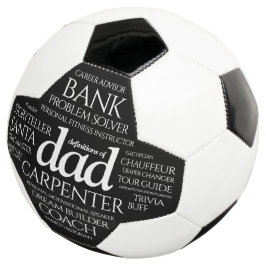 Balón De Fútbol Unas definiciones divertidas de papá Job Career Ta