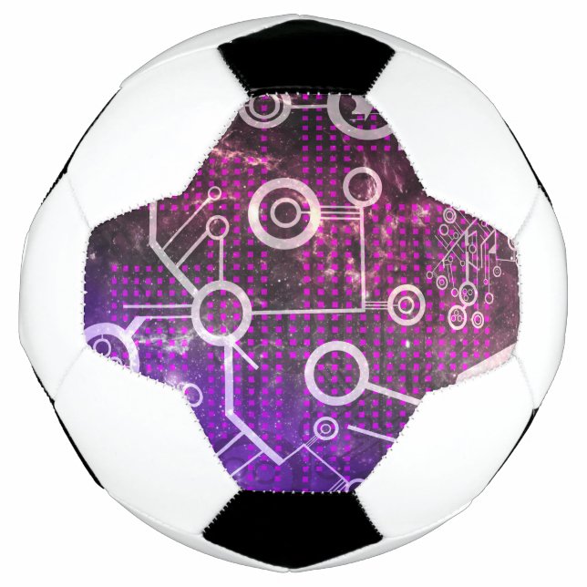 Balón De Fútbol Universo digital (Anverso)