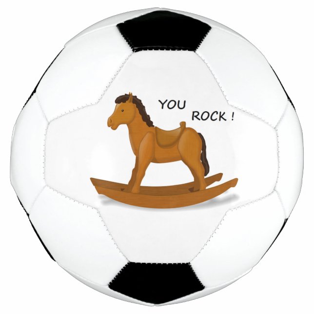 BALÓN DE FÚTBOL USTED ROCK (Anverso)