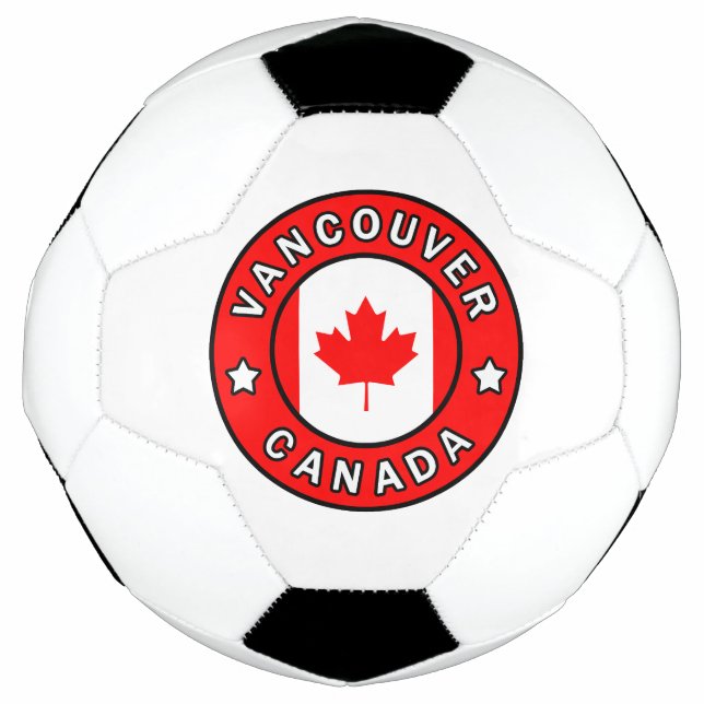 Balón De Fútbol Vancouver Canada (Anverso)