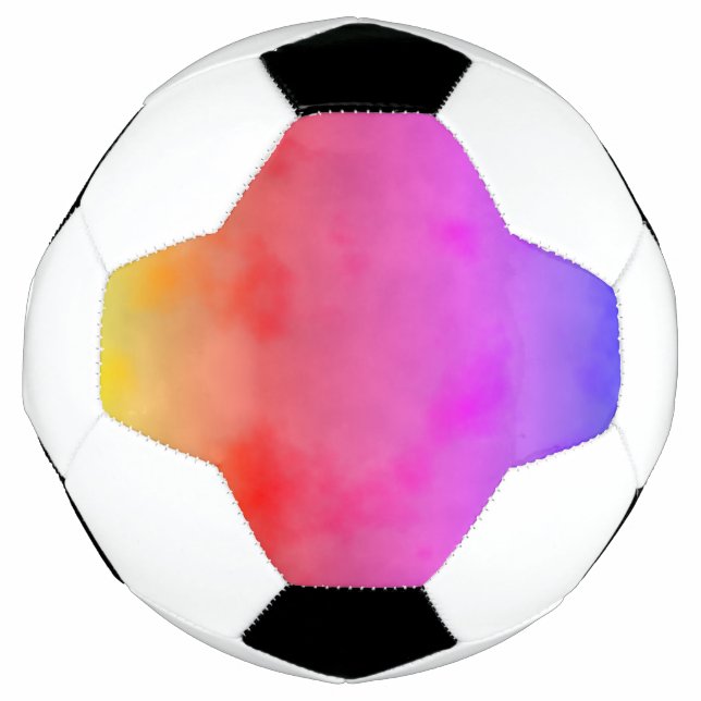 Balón De Fútbol Vapor arcoiris (Anverso)