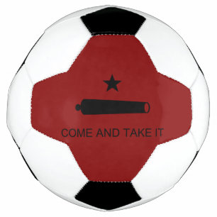 Balón De Fútbol ¡Ven Y Tómalo! Bandera de batalla del estado de Te
