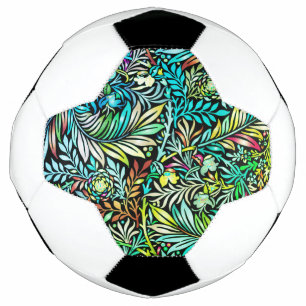 Balón De Fútbol Verde helecho prismático