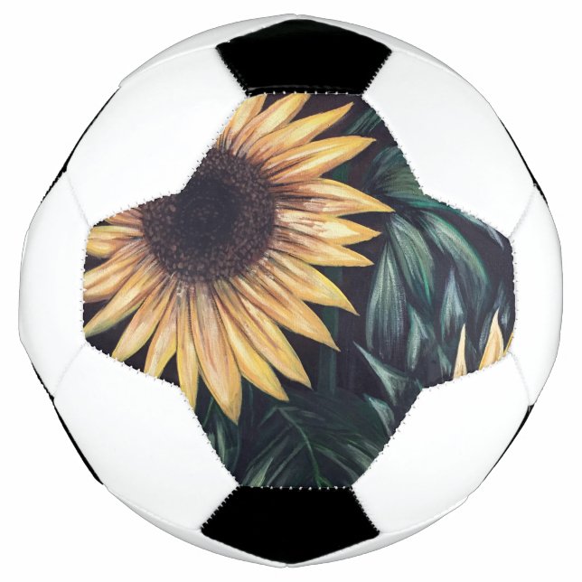 Balón De Fútbol Vida del girasol (Anverso)