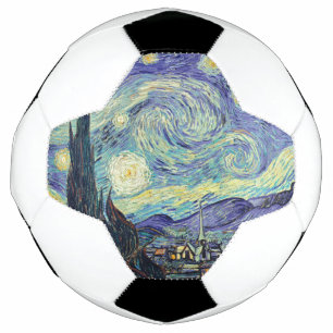 Balón De Fútbol Vincent Van Gogh La Noche Starry