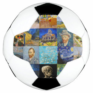 Balón De Fútbol Vincent van Gogh - Piquetas maestras del mosaico
