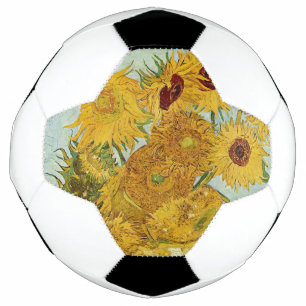 Balón De Fútbol Vincent Van Gogh - Vase con doce girasoles