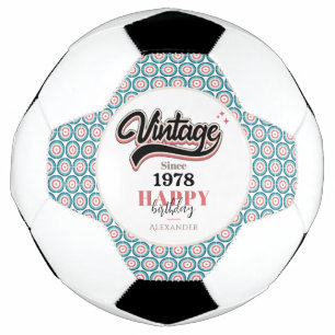 Balón De Fútbol Vintage desde 1978
