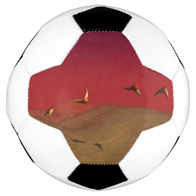 Balón De Fútbol Vuelo Alien (Anverso)