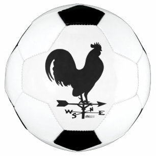 Balón De Fútbol Weathervane Rooster