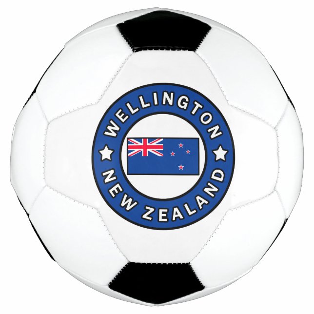 Balón De Fútbol Wellington Nueva Zelanda (Anverso)
