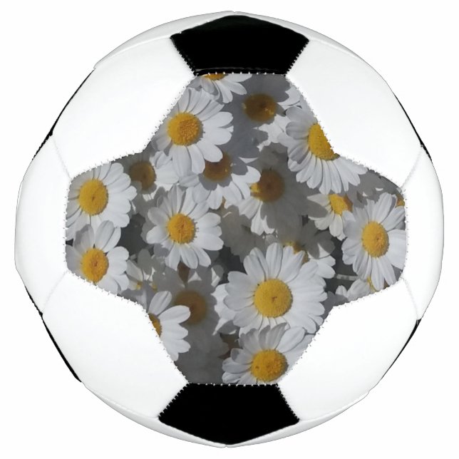 Balón De Fútbol White Daisies (Anverso)