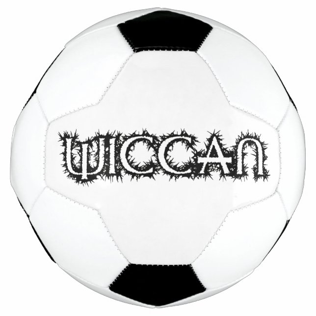 Balón De Fútbol Wiccan (Anverso)